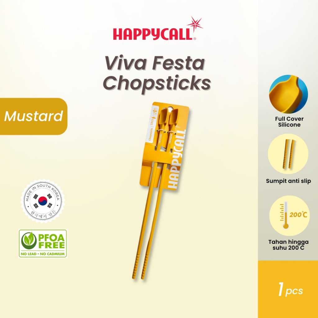 Happycall Viva Festa Cooking Tools Chopsticks - Alat Masak Spatula Sumpit