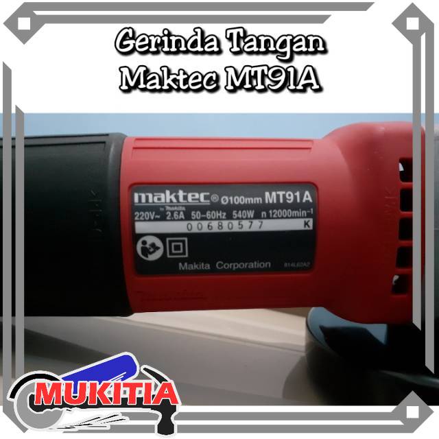 Jual Mesin Gerinda Maktec Mt Mt A Mt Saklar Belakang