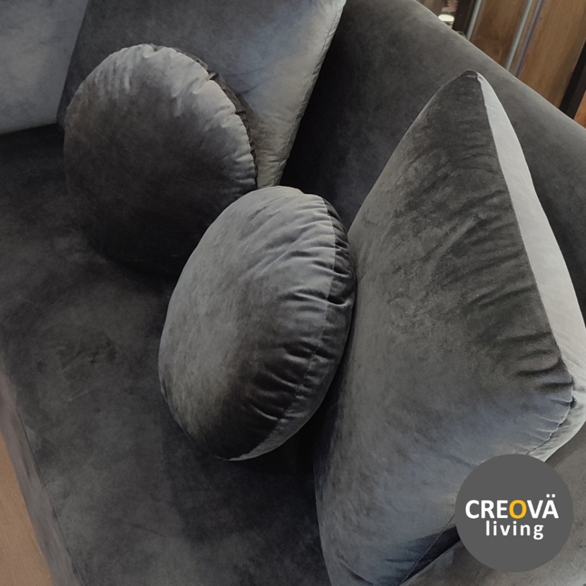 CREOVA Sofa 2 Seater Jeumpa Stone Gray