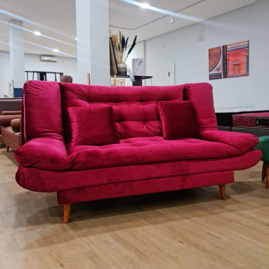 CREOVA Sofabed Scarlet FREE bantal sofa 2 pcs
