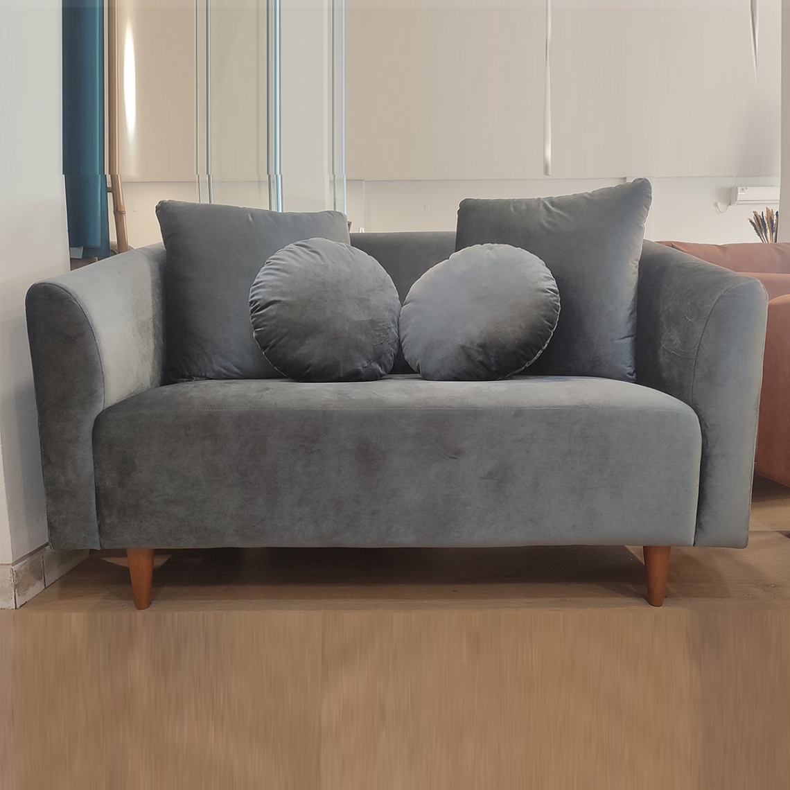 CREOVA Sofa 2 Seater Jeumpa Stone Gray