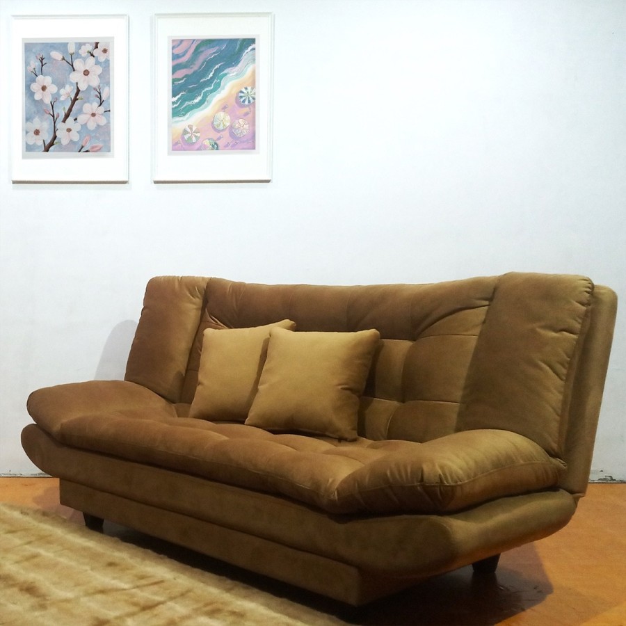 CREOVA Sofabed Scarlet FREE bantal sofa 2 pcs