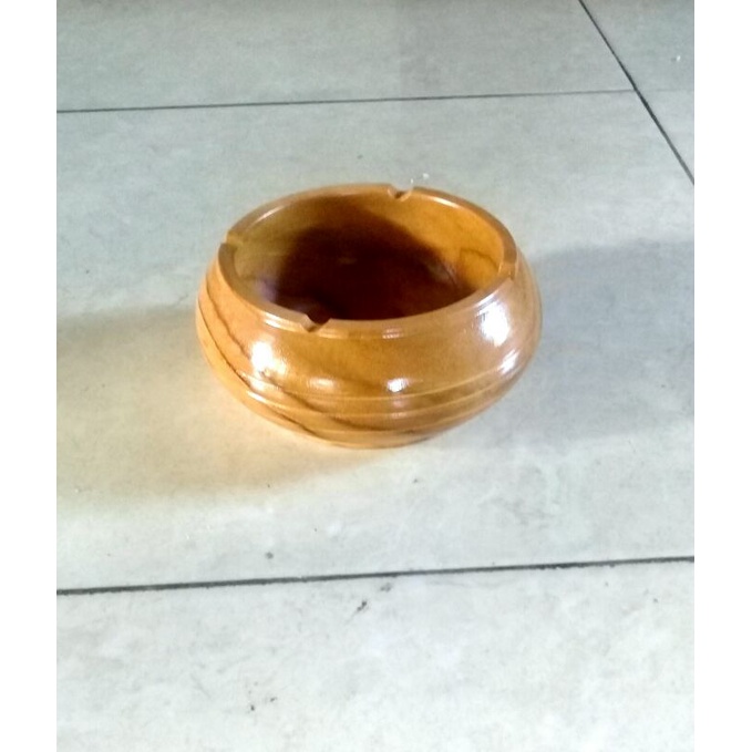 asbak rokok kayu jati