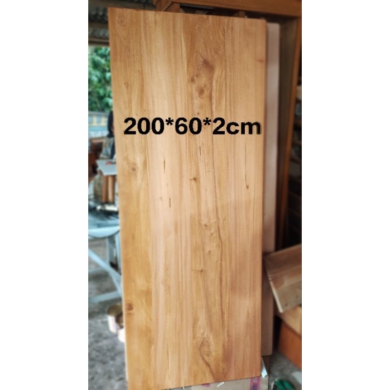 Papan Kayu Daun Meja 200*60*2 Cm