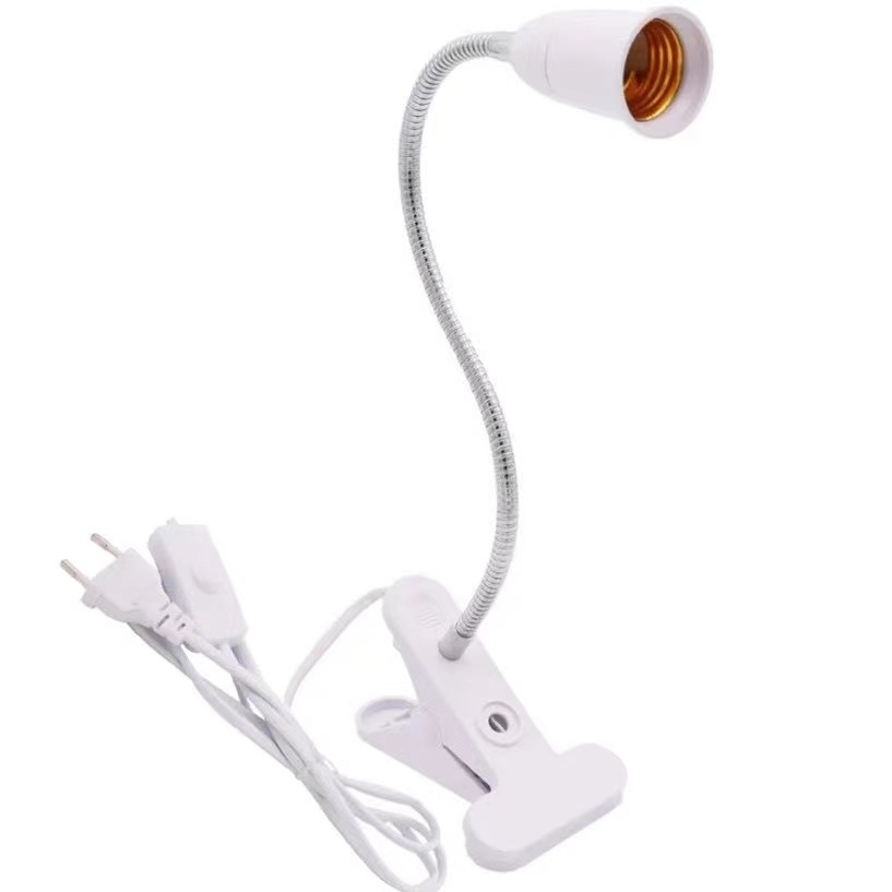 Fiting Lampu Jepit E27 Flexible Lampu Belajar Jepit Lampu Pameran Exhibition Jepit
