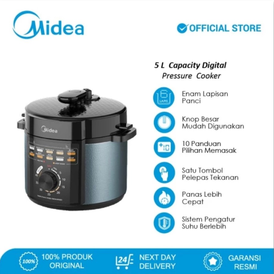 MPM50010AMG SLOW COOKER MIDEA