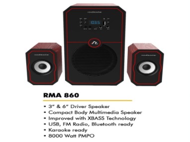 Speaker Bluetooth Multimidea Speaker 2.1 Roadmaster RMA-860