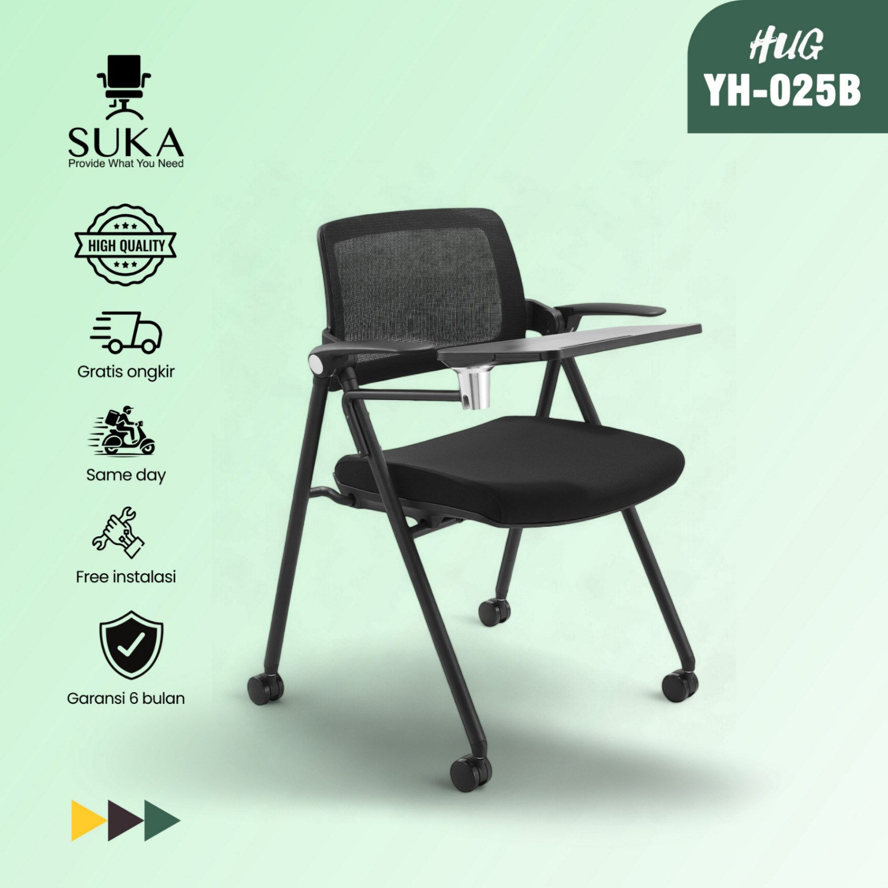 Kursi Training Bandung HUG-YH025Z