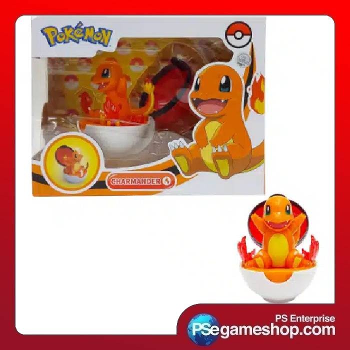Mainan Pokemon Charmander Pokeball Transformation Original Berkualitas