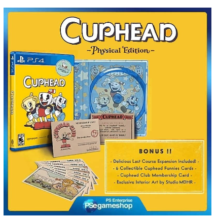 Jual PS4 Cuphead (English) Renos