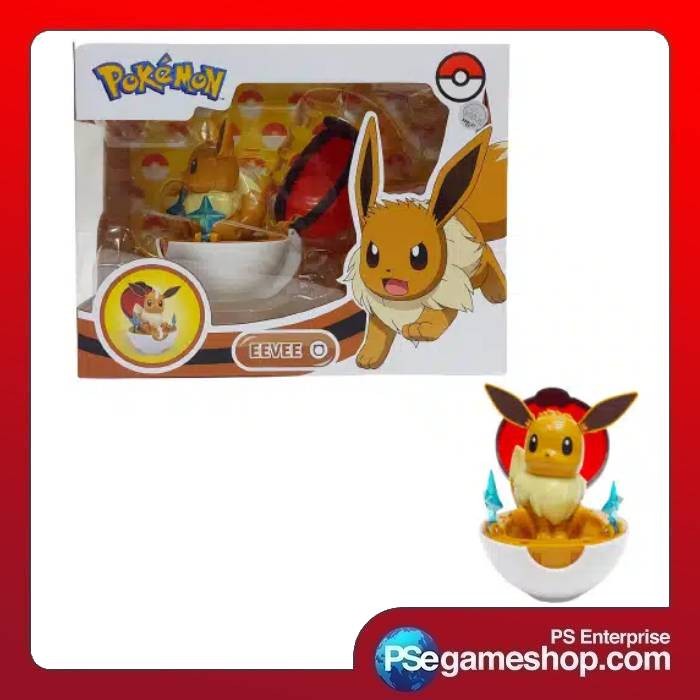 Mainan Pokemon Eevee Pokeball Transformation Original Berkualitas