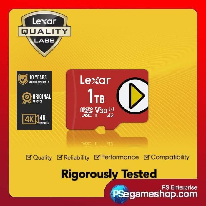 Lexar 1TB PLAY microSDXC / Micro SD / Memory Card