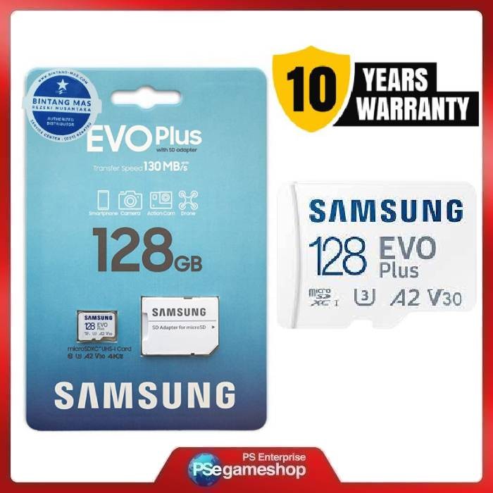 MicroSD Micro SD MicroSDXC Memory Card 128GB 128 gb EVO Plus Samsung