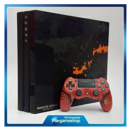 Jual SONY Ps4 Pro 1Tb Monster Hunter World Edition Renos