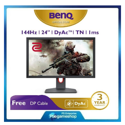 Monitor Gaming BenQ ZOWIE XL2411K 24 inch 144Hz 1ms Dynamic Accuracy