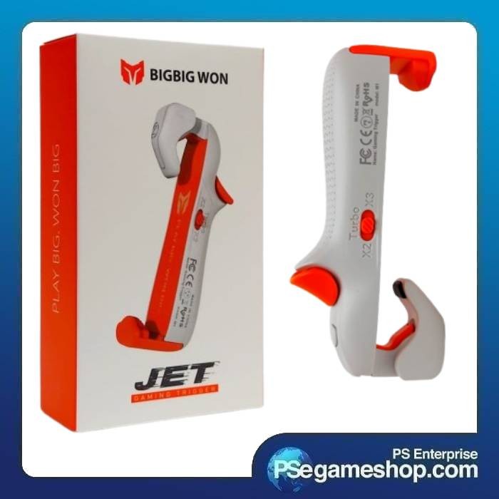Mobile Gaming Controller, BIGBIG WON Mobile Trigger Jet (1 Piece) - 1 PCS