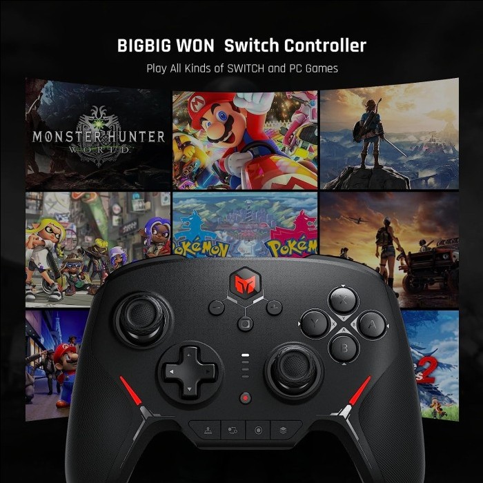 BIGBIG WON Blitz Stick Procon Turbo Nfc For Switch,Win 10/11 /iOS