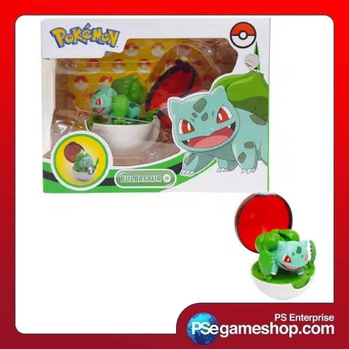 Mainan Pokemon Bulbasaur Pokeball Transformation Original Berkualitas