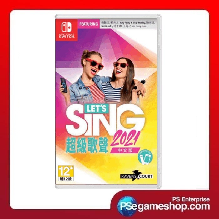 Switch Let’s Sing / Lets Sing 2021 (Asia/English)