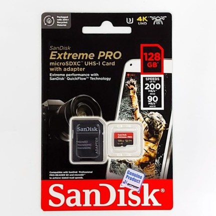 SanDisk Extreme Pro 128GB MicroSD Card for Gaming