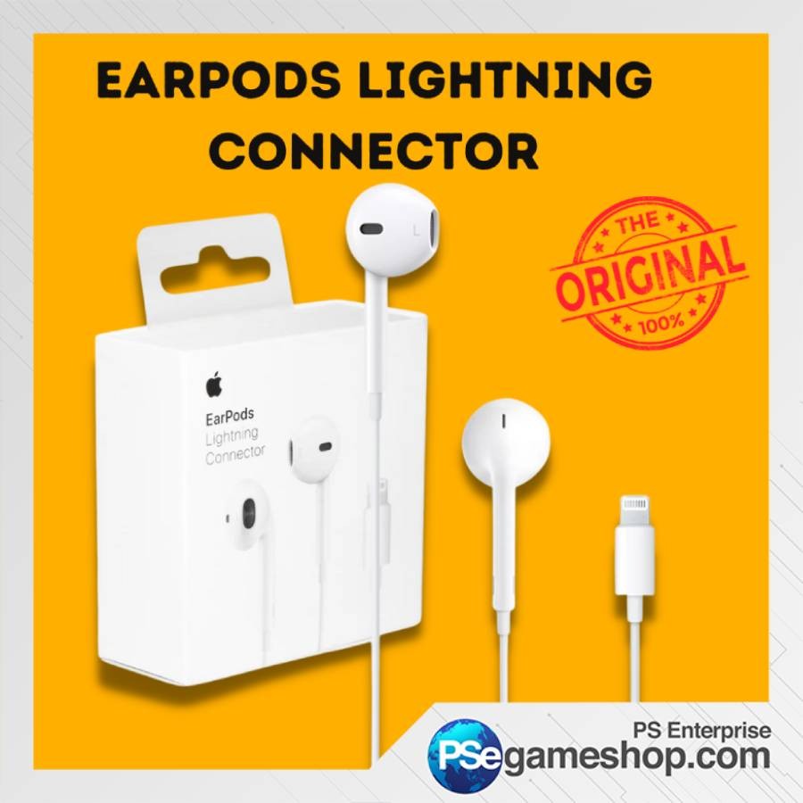 Jual Apple EarPods with Lightning Connector Headset Apple Original