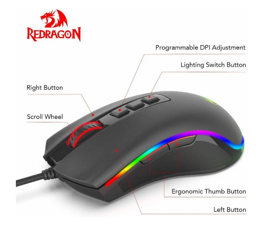 Redragon M711 Cobra Gaming Mouse