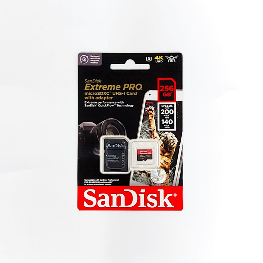 SanDisk Extreme Pro 256GB MicroSD Card for Gaming