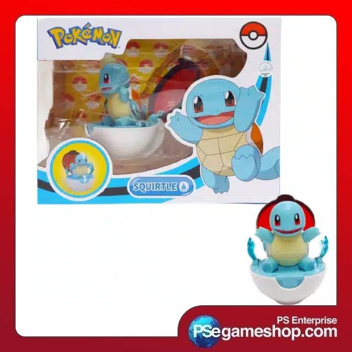 Mainan Pokemon Squirtle Pokeball Transformation Original Berkualitas