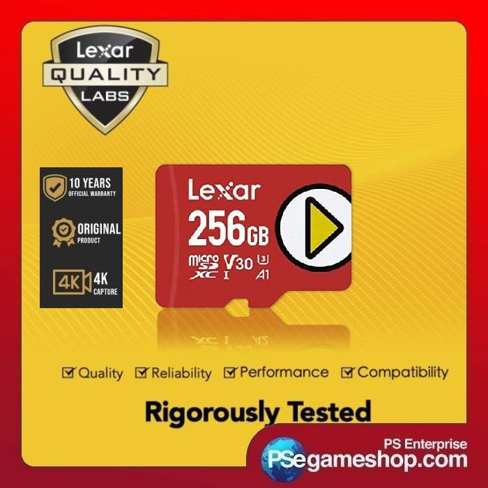 Lexar 256GB PLAY microSDXC / Micro SD / Memory Card