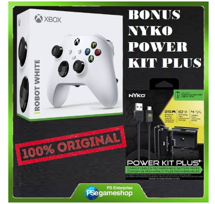 Jual Stik Stick Xbox Series X/S Wireless Controller Robot White - Main Image