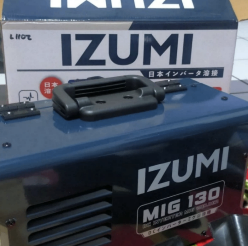 Izumi Mesin Las Co2 MIG 130 MMA TIG Tanpa Gas 130 A Besi / Stainless