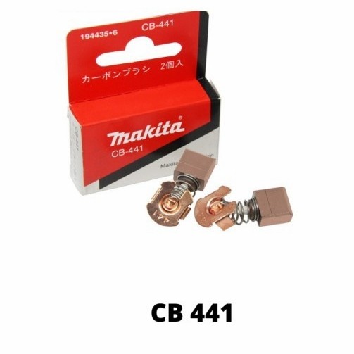 Makita 195022-4 Carbon Brush CB-441 /Arang - 1 Box (10 set) - 1 Box