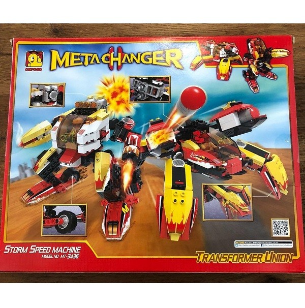 Mainan Edukasi Oxford Metachanger Speed Machine MT3436