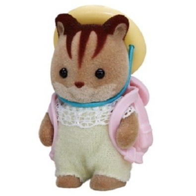 Mainan Koleksi Sylvanian Families Walnut Squirrel Baby New