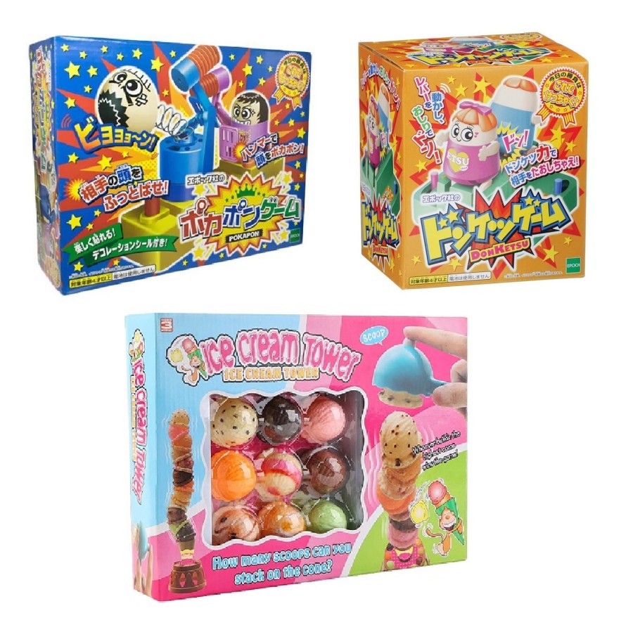 Paket Bundling Poka Pon - DonKetsu - Ice Cream Tower Game