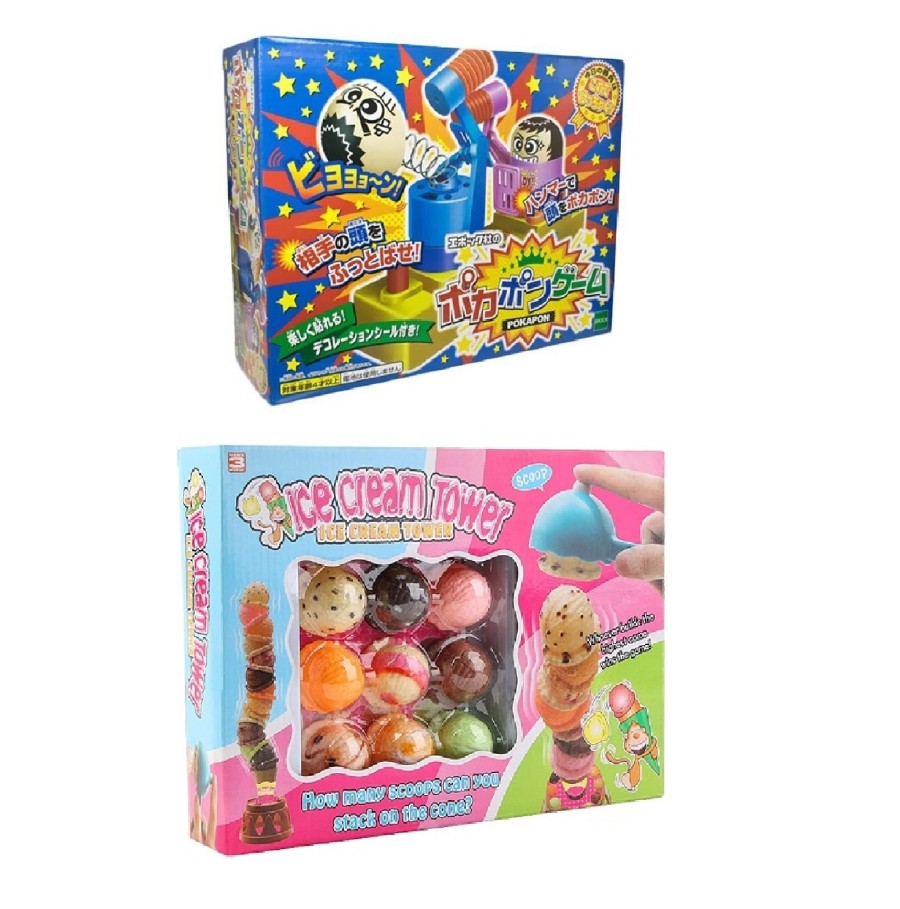 Paket Bundling Poka Pon - Ice Cream Tower Game
