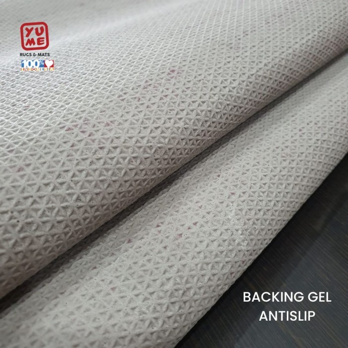 Karpet Lantai / Keset 40x60cm Anti Selip YUME Motif Vintage Diamonds