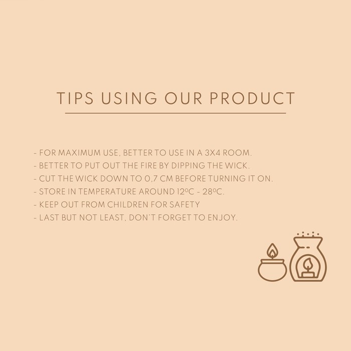 TROPICAL Scented Candle | Lilin Aroma Terapi 60gr - Tu.Key Aromatic