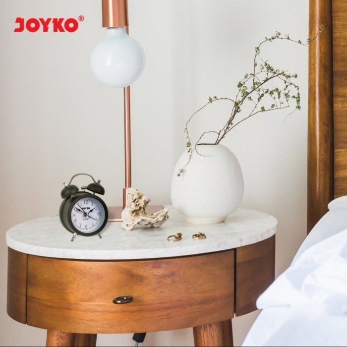 Jam Weker JOYKO ALCL601/Jam Beker/Jam Meja Alarm Kring/Jam Weker Meja