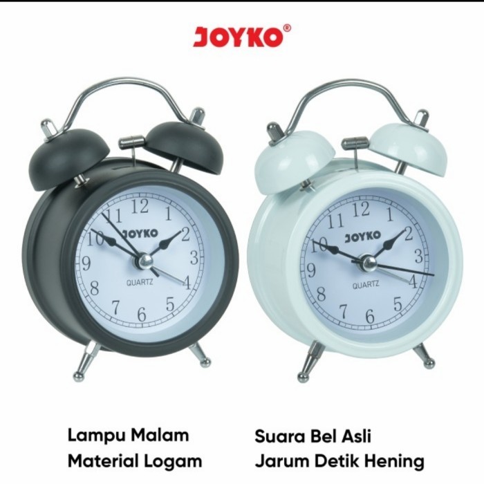 Jam Weker JOYKO ALCL601/Jam Beker/Jam Meja Alarm Kring/Jam Weker Meja