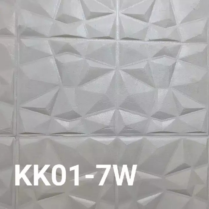 Walpaper 3D Modern Foam Batu Bata 70 x77cm wall sticker