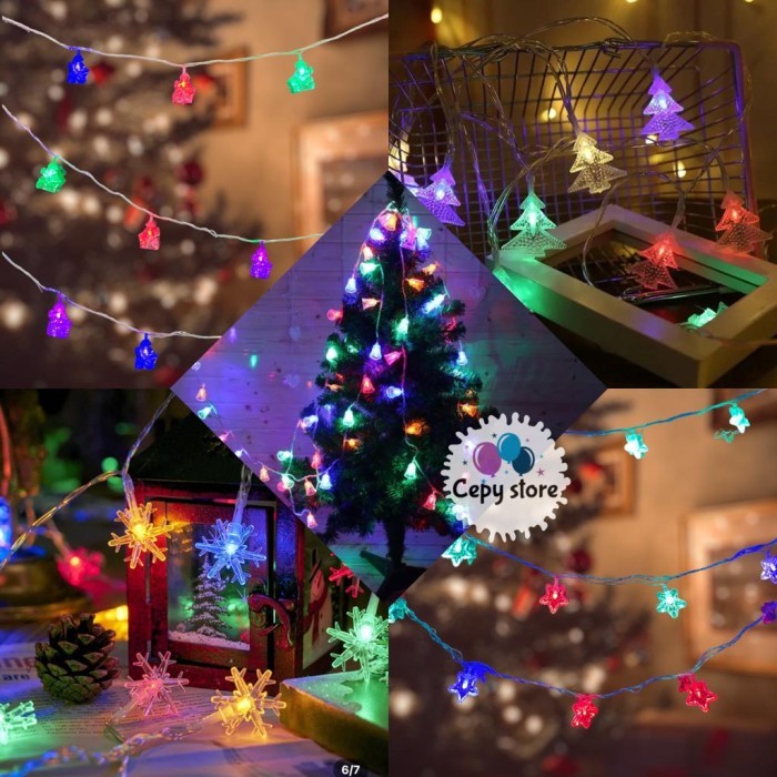 Lampu Tumblr LED / Lampu Hias / Lampu Natal Multi Collor