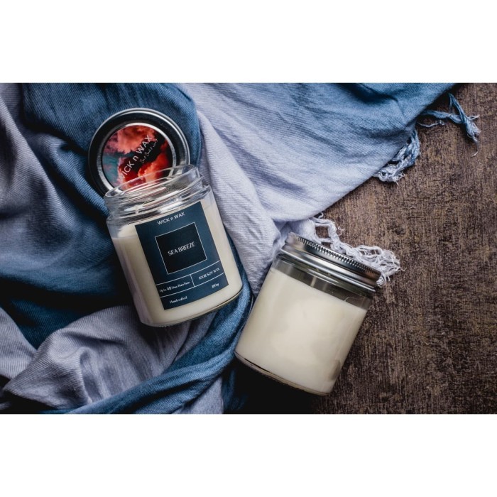 Wick n Wax Aromatic Candle - Sea Breeze | Lilin Aroma terapi