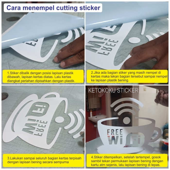 Wall Stiker Dinding Kaca Office Second Home Sticker Kantor Motivasi