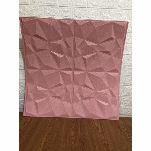 Walpaper 3D Modern Foam Batu Bata 70 x77cm wall sticker