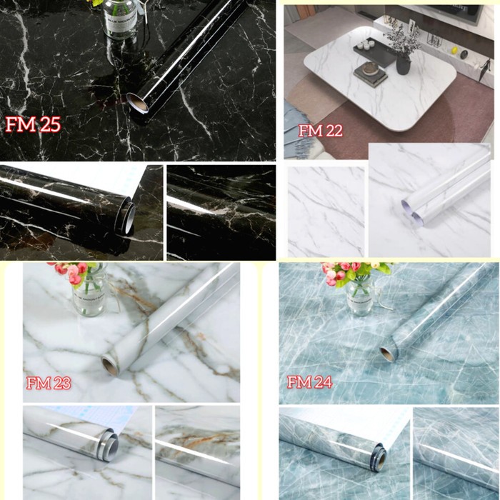 WALLPAPER STIKER DINDING DAPUR KITCHEN ALUMIUM FOIL ANTI PANAS MINYAK