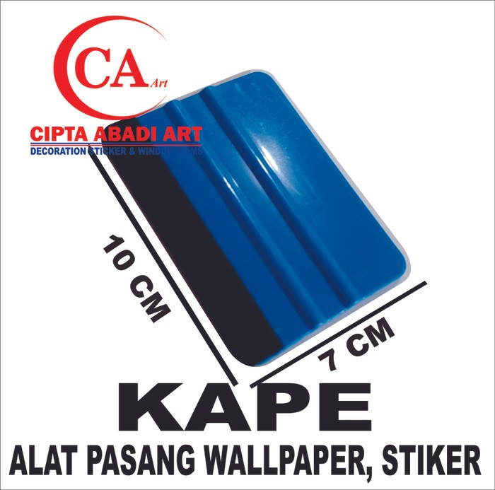 SCRAPER / RAKEL UNTUK WRAPING STIKER MOBIL DAN MOTOR