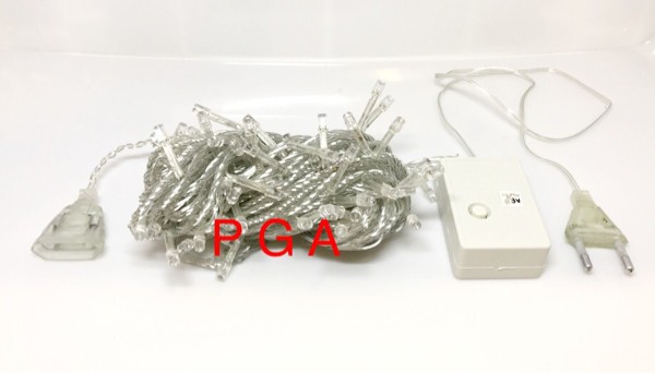LAMPU NATAL LED / LAMPU HIAS LED / LAMPU DEKORASI LED MERAH / 100 LED