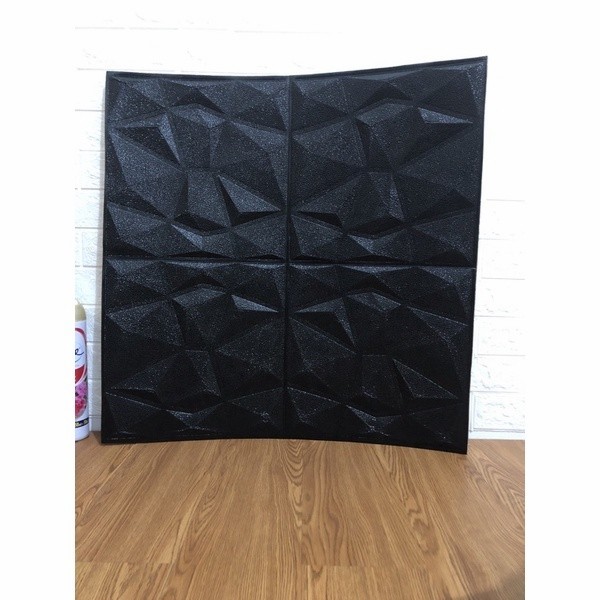 Walpaper 3D Modern Foam Batu Bata 70 x77cm wall sticker