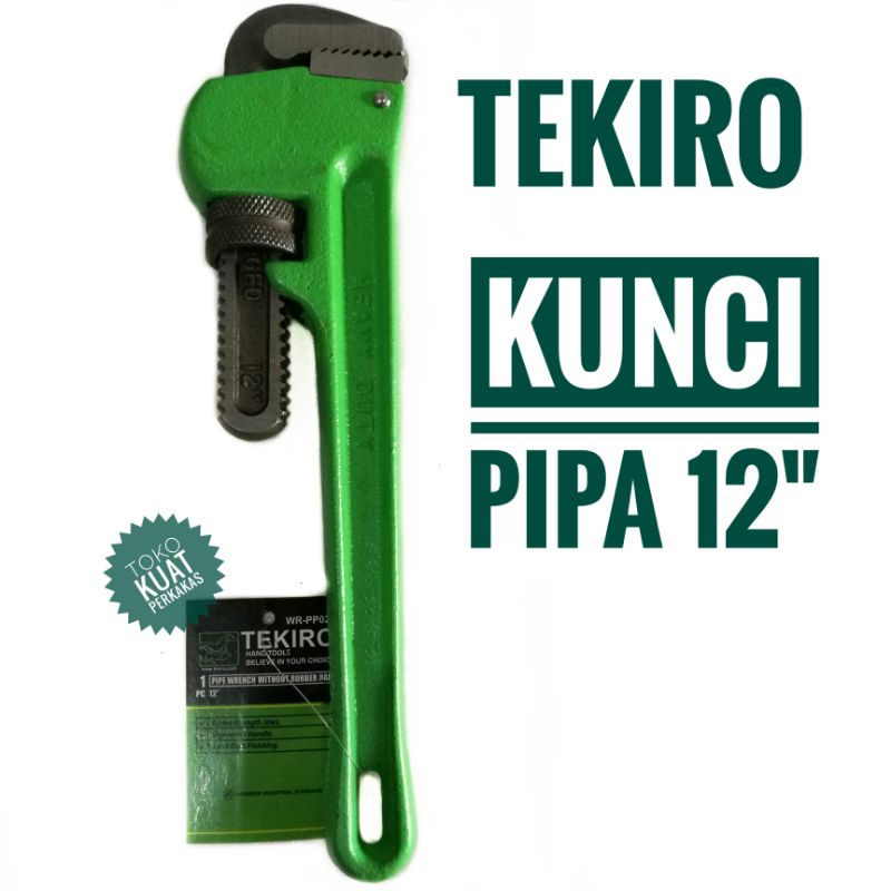 Kunci pipa 12" TEKIRO - Kunci pipa ledeng - Kunci pipa air 12" TEKIRO